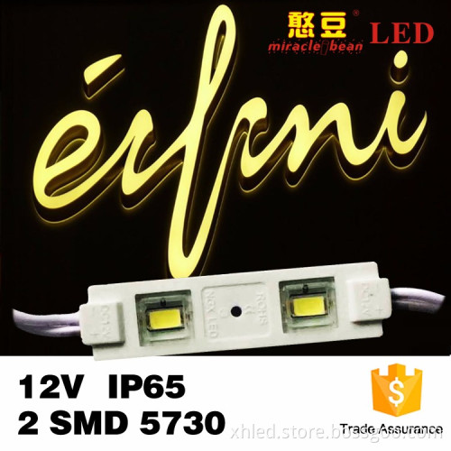 Factory Price 0.6W IP65 CE RoHS Certification DC12V SMD5730 LED Waterproof Backlight